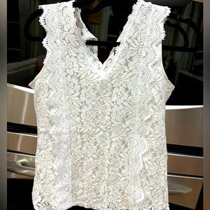 Lace tank